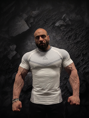 Apex 2.0 SHORTSLEEVE COMPRESSION (WHITE)
