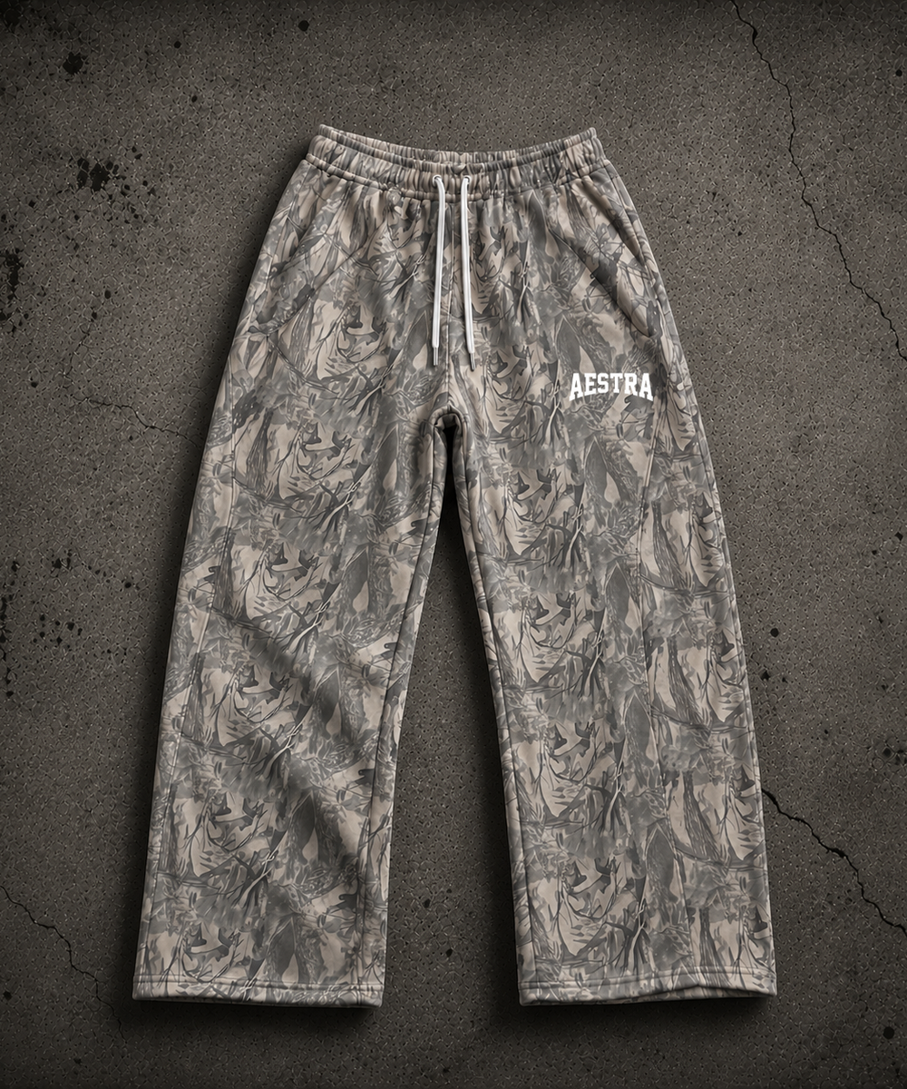 TREE CAMO WIDELEG PANTS