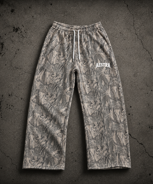 TREE CAMO WIDELEG PANTS