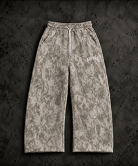 WHITE TREE CAMO WIDELEG PANTS